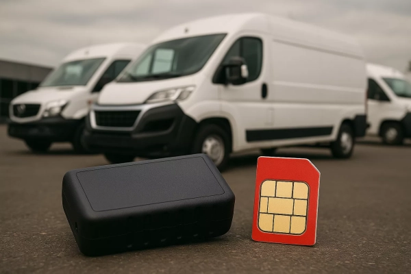 cartre sim, traceur gps et flotte de véhicules