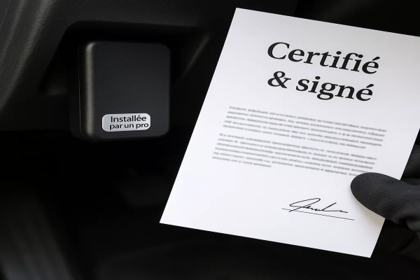 installation du trraceur gps certifié par un professionnel