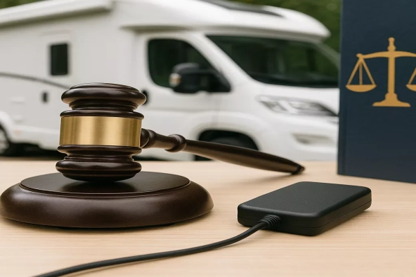 conseils légaux pour l'utilisation d'un traceur gps camping car